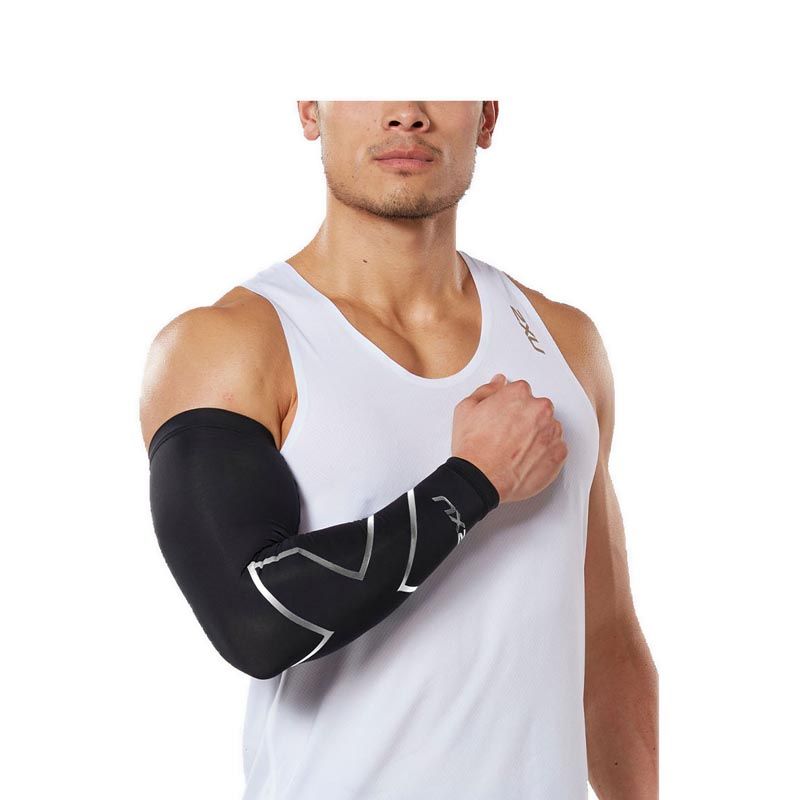 Unisex Compression Arm Guards - Black