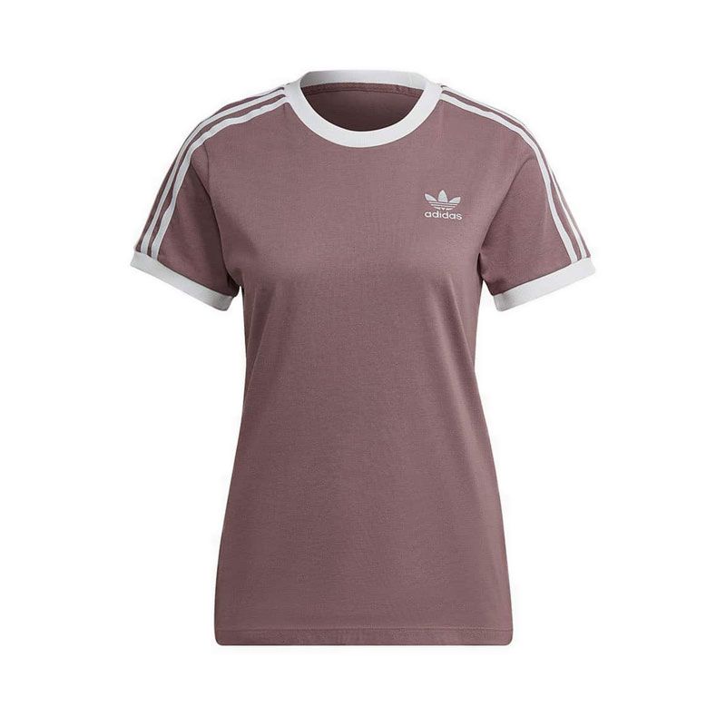 Adicolor Classics 3-Stripes Women's T-Shirt - Wonder Oxide