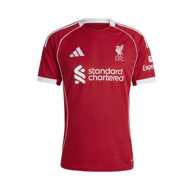 Liverpool FC 25/26 Men's Home Jersey - Strawberry Red