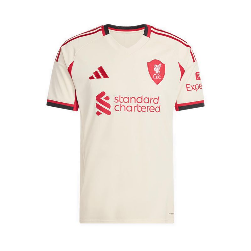 Liverpool FC 25/26 Men's Away Jersey - Wonder White
