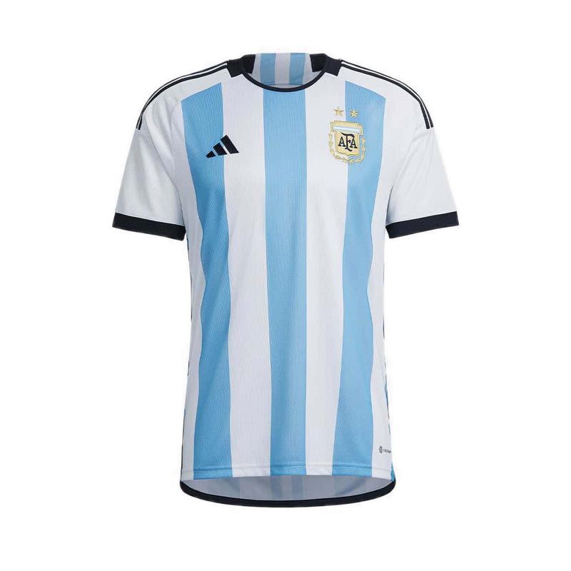 ARGENTINA 22 HOME JERSEY MEN'S SOCCER JERSEY - WHITE