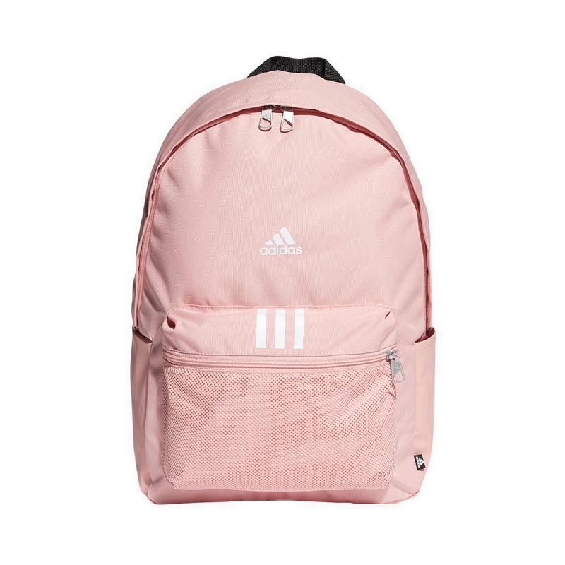 Unisex Classic Badge of Sport 3-Stripes Backpack - Pink