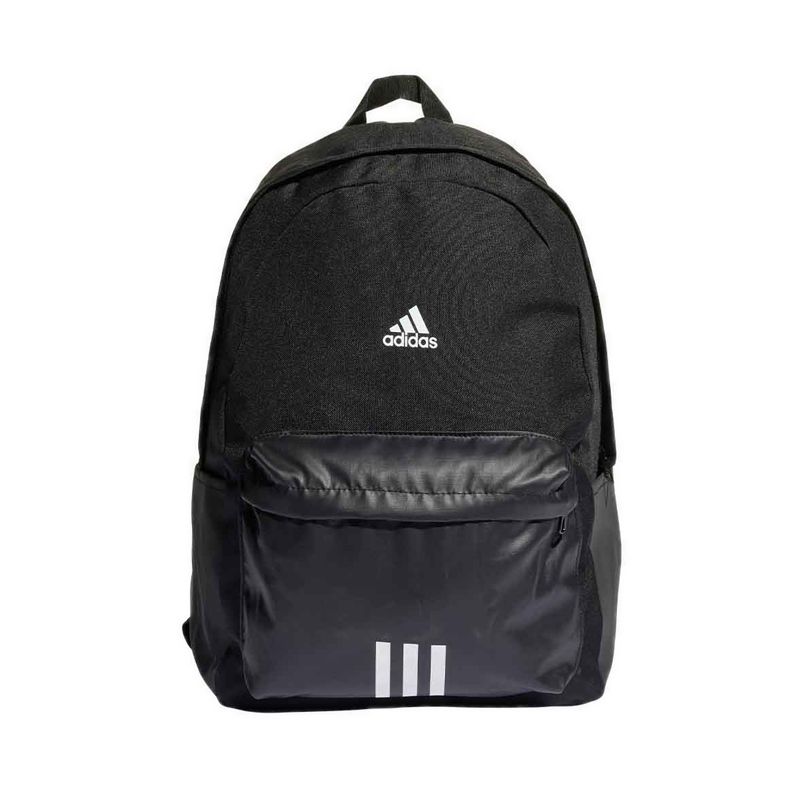 Classic Badge of Sport 3-Stripes Unisex Backpack - Black