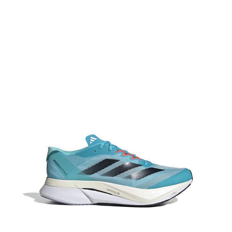 Adizero Boston 12 Men's Running Shoes - Lucid Cyan