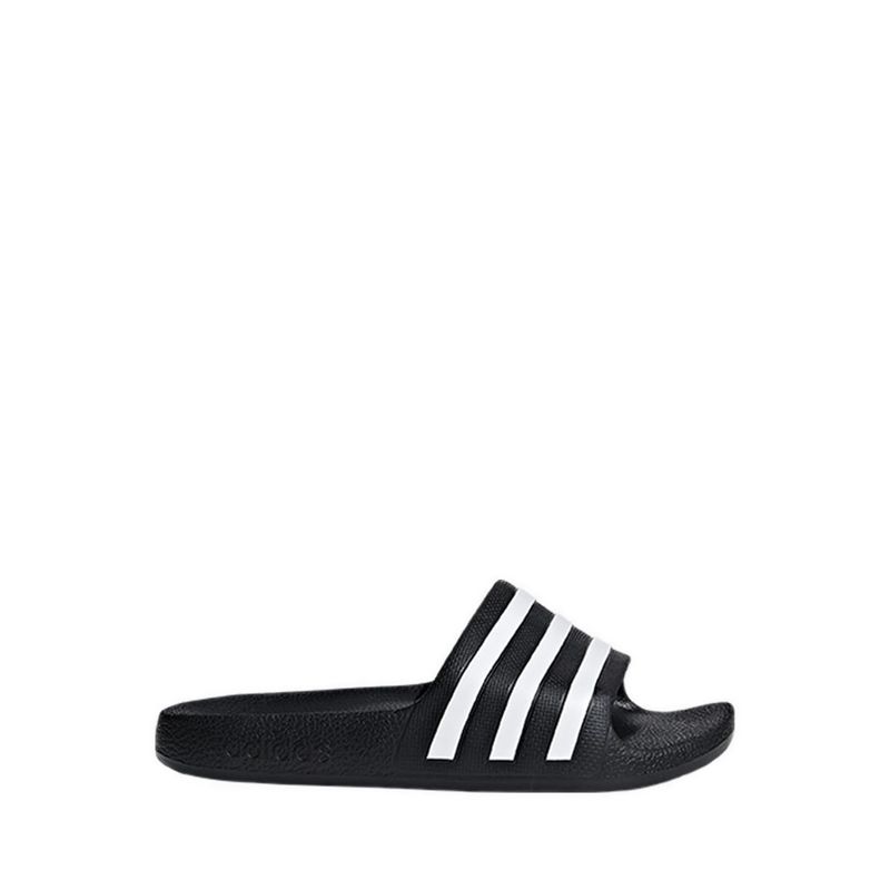 ADILETTE AQUA SLIDES KIDS SANDALS - BLACK