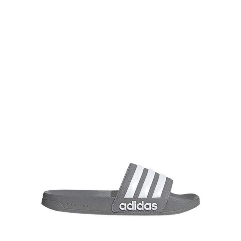 Adilette Shower Slides Men's Sandals - Grey Three