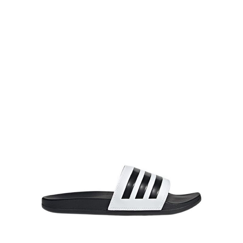 ADILETTE COMFORT SLIDES UNISEX SANDALS - WHITE