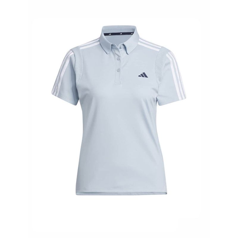 HEAT.RDY 3-STRIPES POLO WOMEN'S -BLUE
