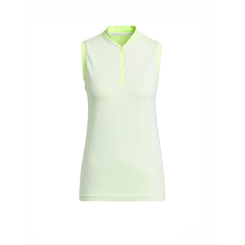 ULTIMATE365 TOUR PRIMEKNIT SLEEVELESS POLO WOMEN'S - WHITE