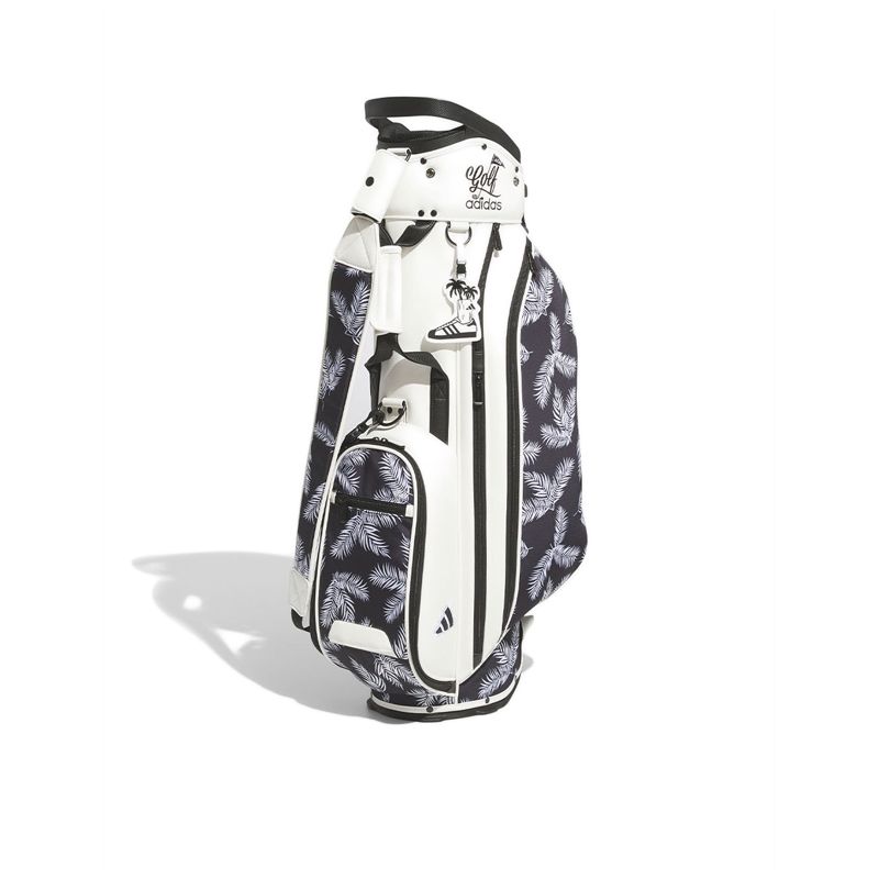GRAPHIC STAND BAG MEN'S - WHITE BLACK