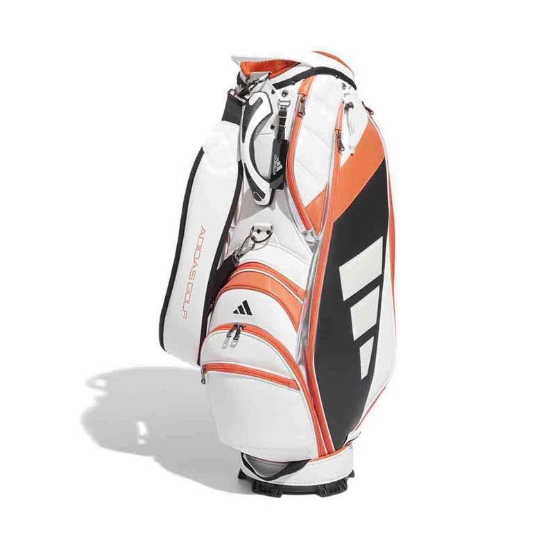TOUR CART BAG MEN'S -WHITE RED