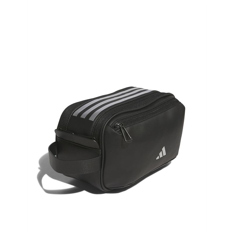 TOUR 2 ZIP POUCH BAG MEN'S - BLACK