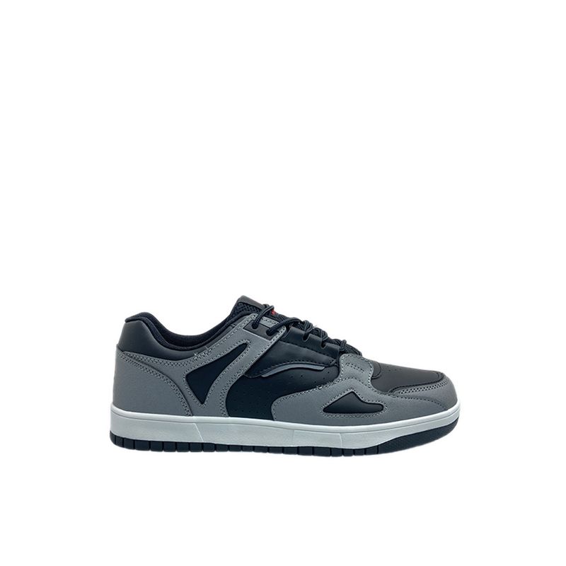 Barn Men's Skate Shoes- Black/Grey