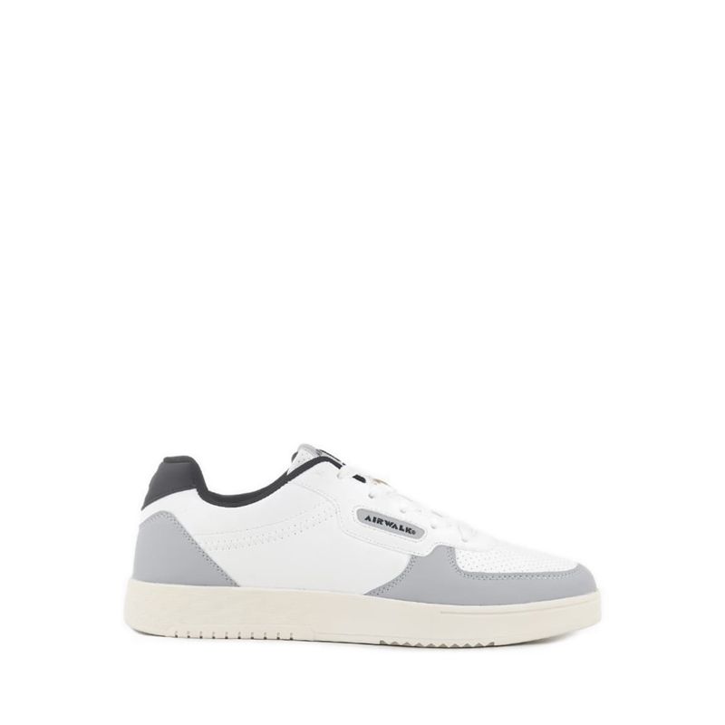 Benny Men's Sneakers- White/Grey