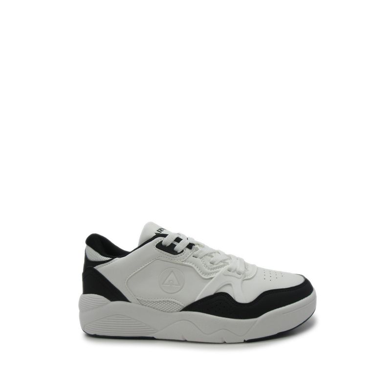 Brasel Men's Sneakers- White/Black
