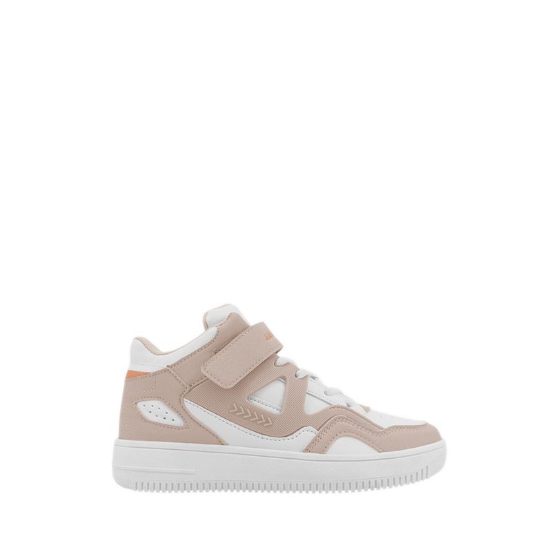 Ejiro Jr Girls Lifestyle Shoes - White/Pink