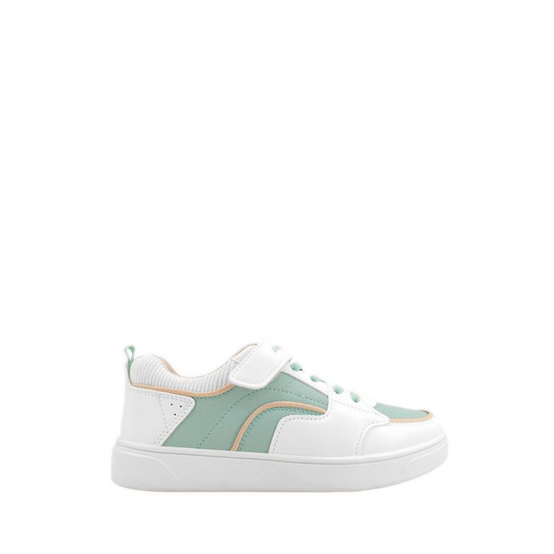 Esta Jr Girls Lifestyle Shoes - Green/White