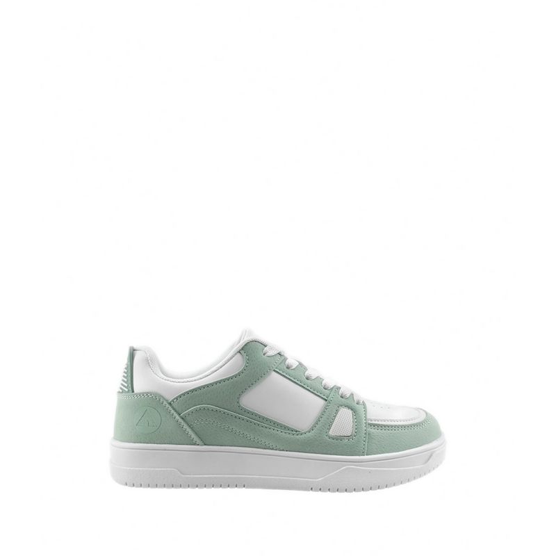 Cory Women's Sneakers Shoes- Green/White