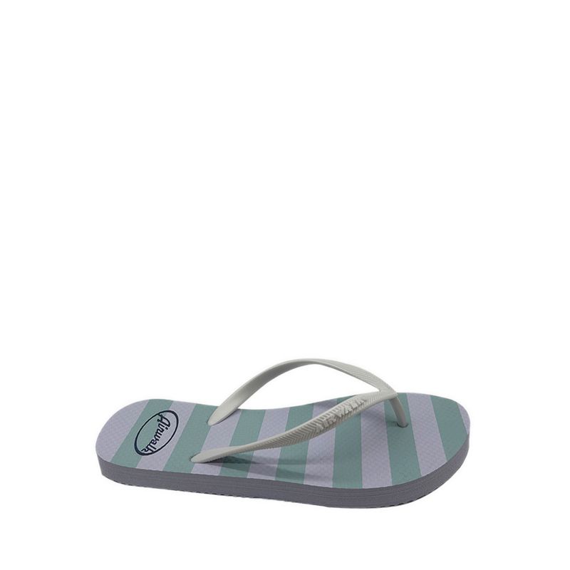 Betty Women's Flip Flop Sandals - Blue Stripe