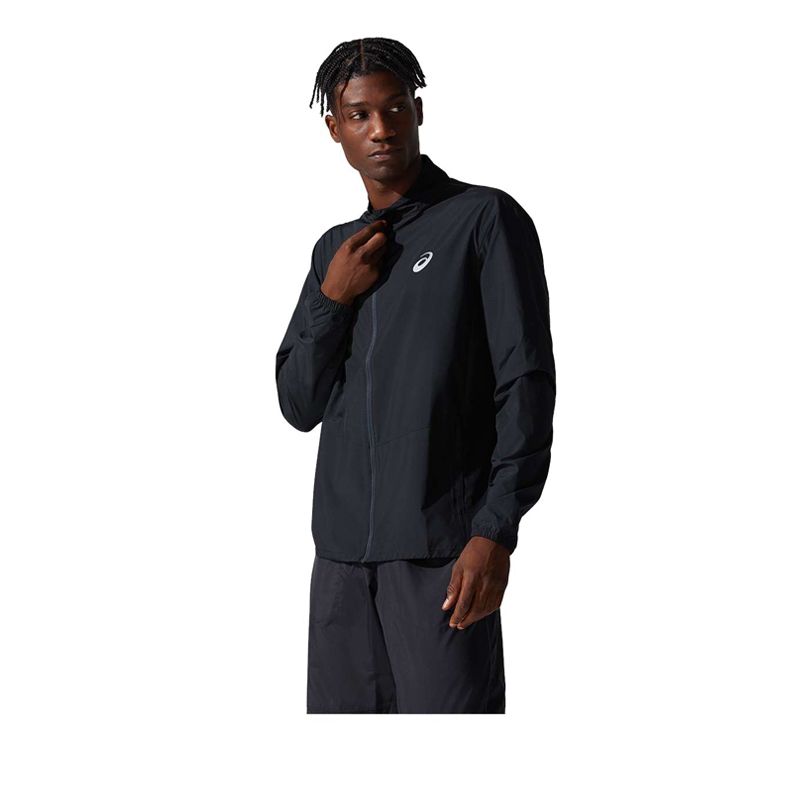 SILVER MEN'S JACKET - BLACK