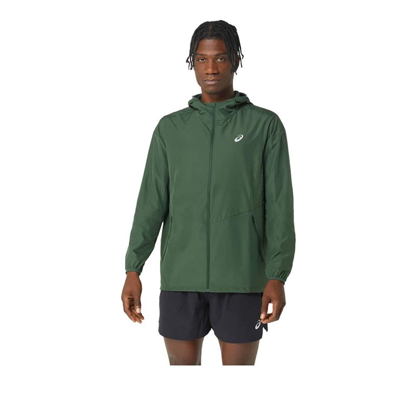Accelerate Light Running Mens Jacket - Green