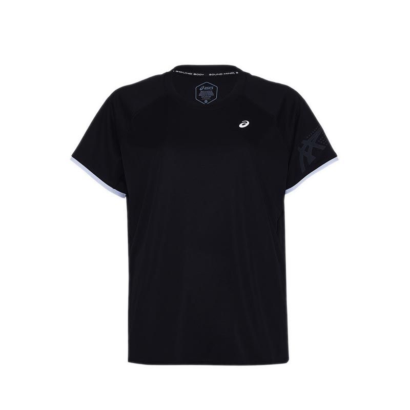 Icon Womens Short Sleeves Top - BLACK