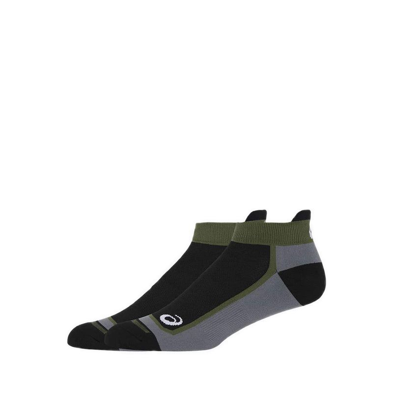 Road Single Tab Unisex Running Socks - Black