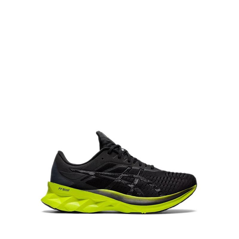 NOVABLAST Men's Running Shoes - Black/Lime Zest