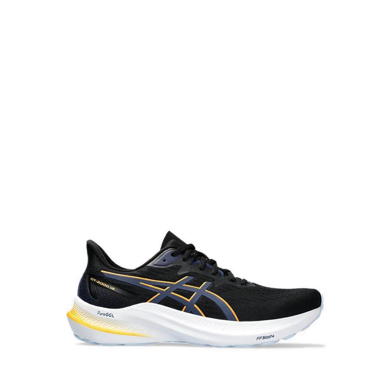 Gt-2000 12 Wide Men Running Shoes - BLACK