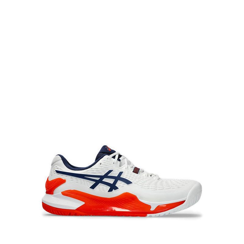 Gel-Resolution 9 Wide Men Tennis Shoes - WHITE