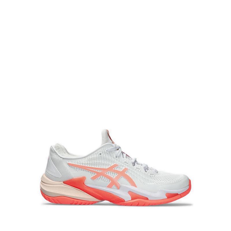 Court Ff 3 Women Standard Tennis Shoes - WHITE/SUN CORAL