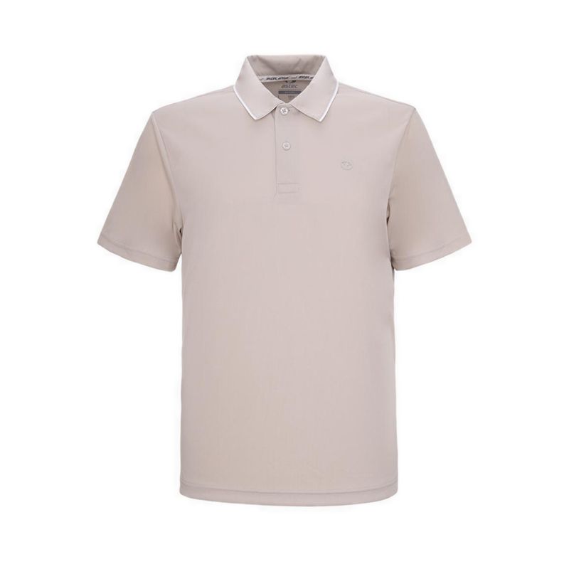 Lisbon Men's Active Polo - Light Grey