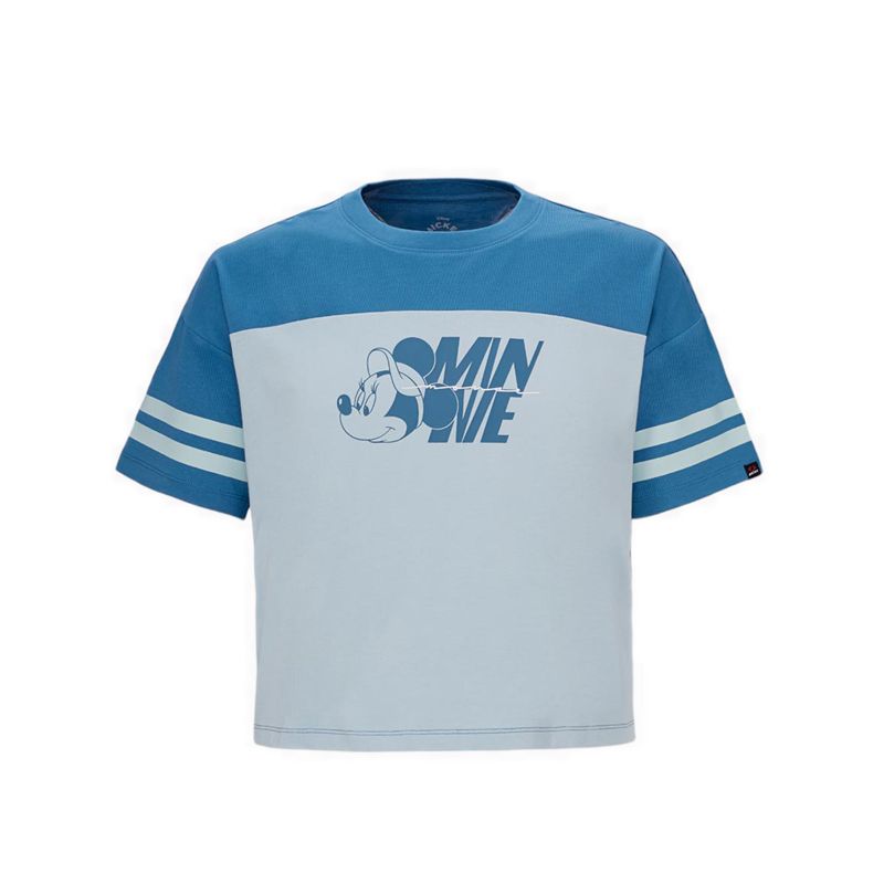 Mickey & Friends Women's Lifestyle T Shirt - Bluesteel