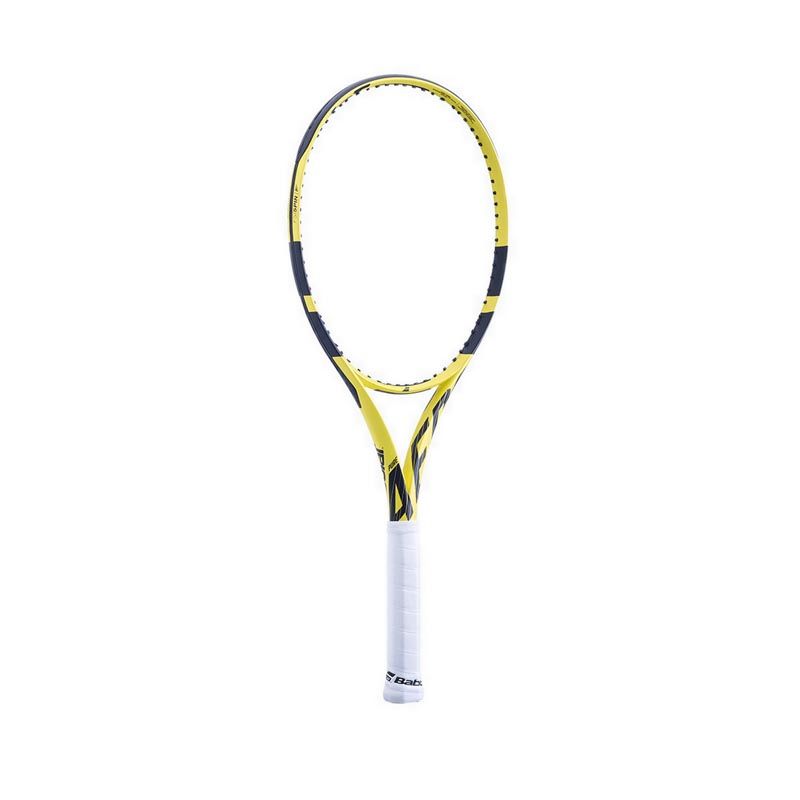 UNISEX PURE AERO LITE UNSTRUNG G#2 TENNIS RACQUET BLACK YELLOW