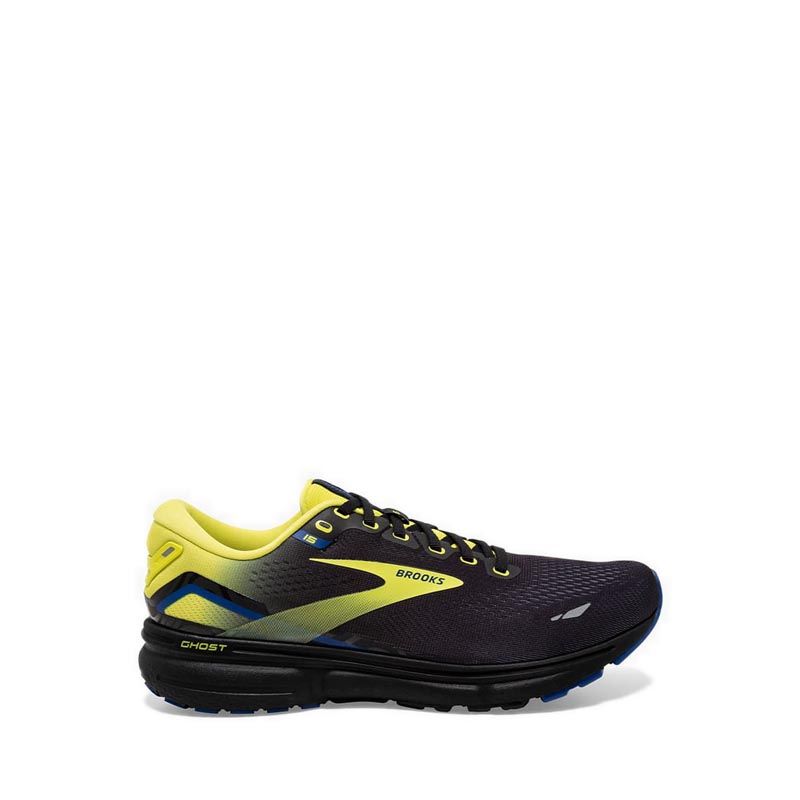Ghost 15 Men's Running Shoes - Black/Nightlife/Blue