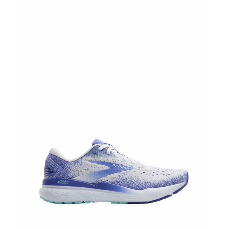 GHOST 16 Women's Running - White/Amparo Blue/Limpet Shell