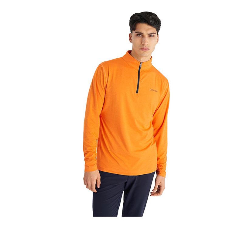 Newport Half Zip Outerwear Men's - Orange
