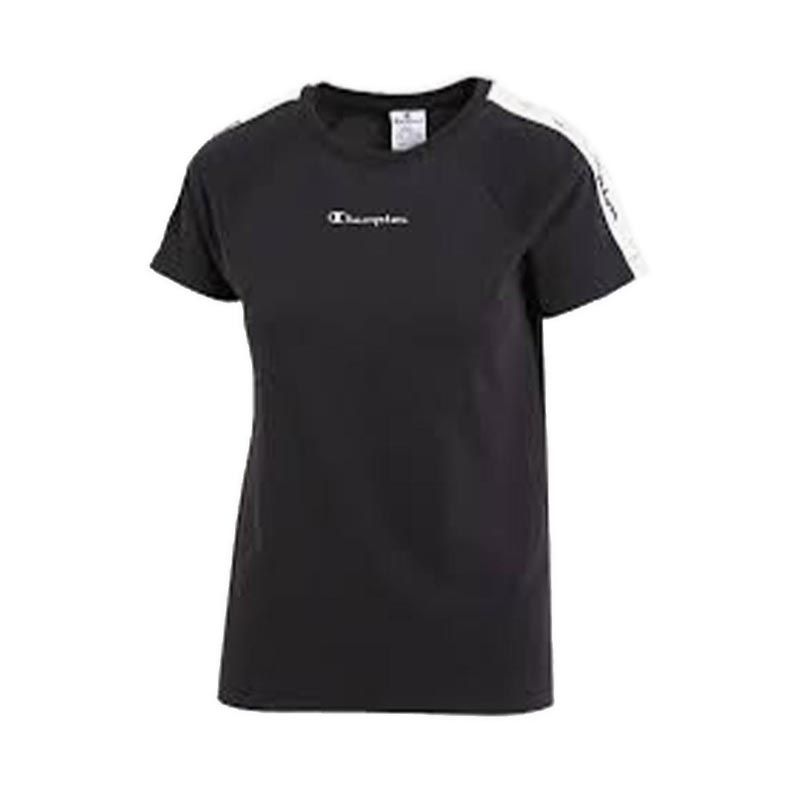 Women's Double Tape Tshirt - Black