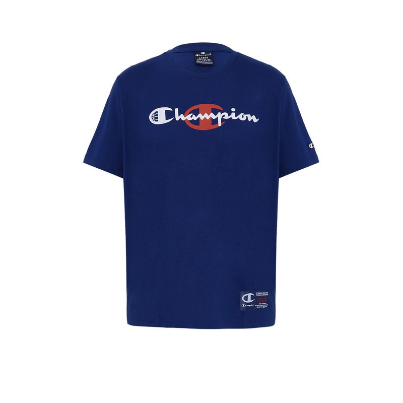 Men's Crewneck Tee - Blue