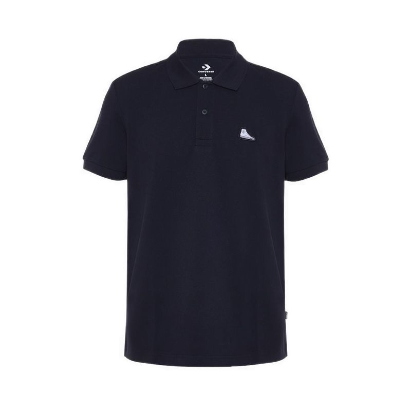 Sneaker Patch Men's Polo - Black
