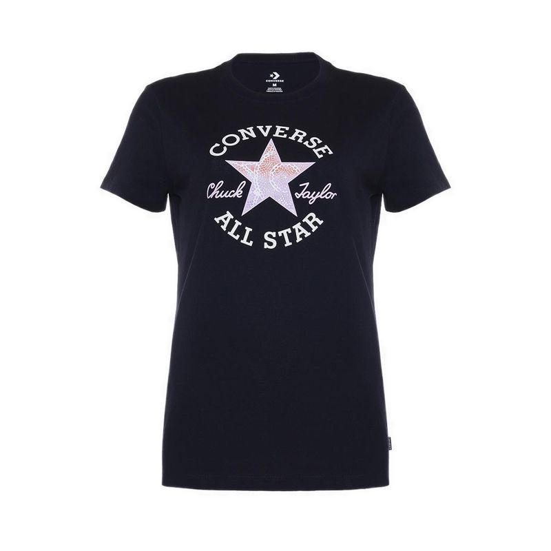 Chuck Taylor Patch Women's T-Shirt - Black