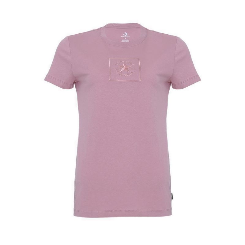 Chuck Taylor Embro Regular Women's Tee - Static Pink