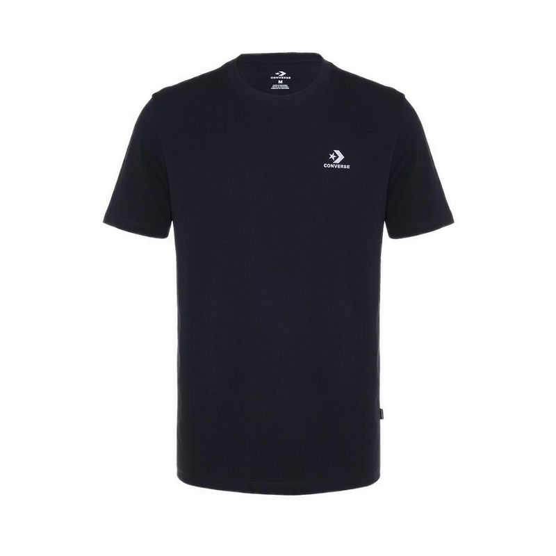 Go-To Embroidered Star Chevron Standard-Fit Men's T-Shirt -  Black