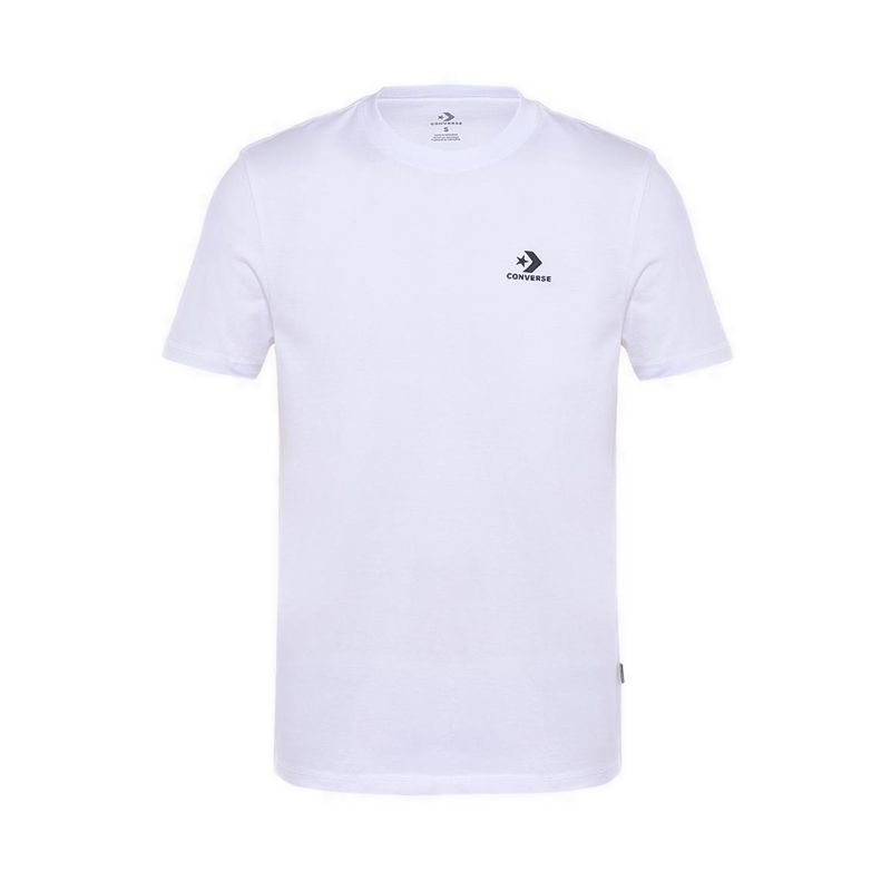Go-To Embroidered Star Chevron Standard-Fit Men's T-Shirt - White