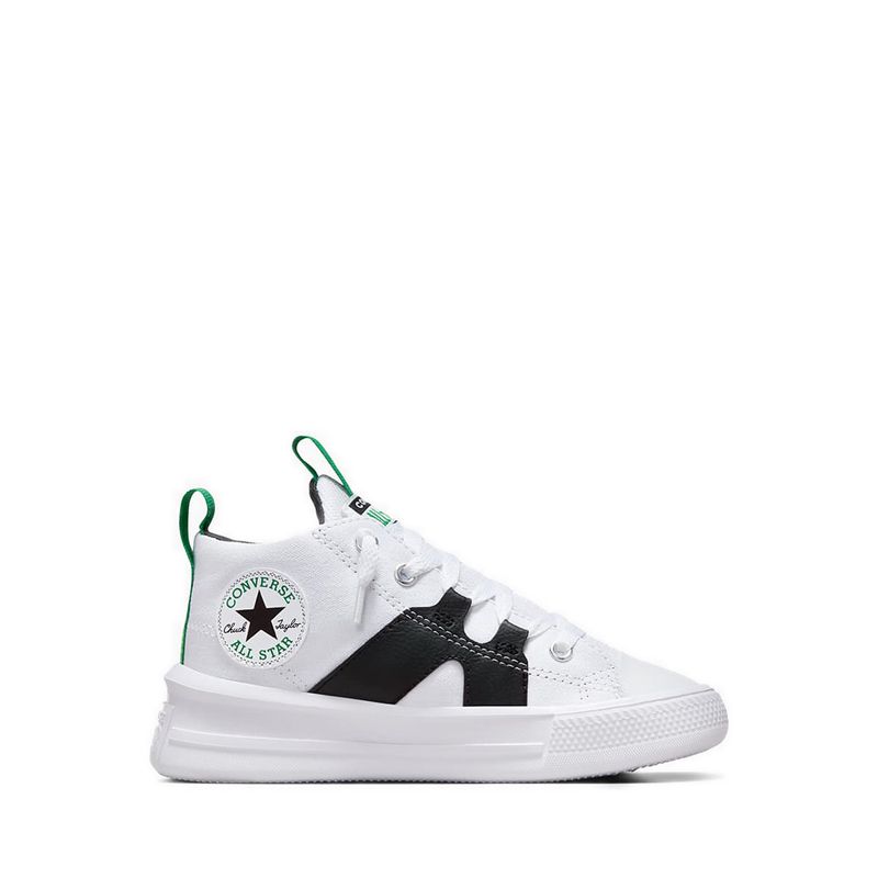 CTAS Ultra Boy's Sneakers - White/Black/Green
