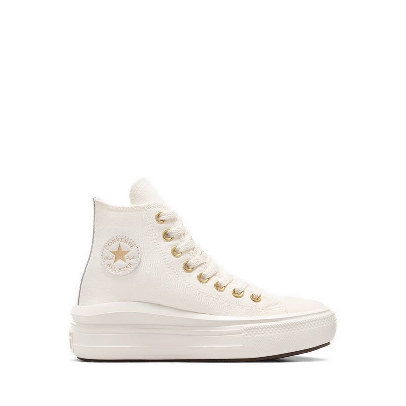 CTAS Move Girl's Sneakers - Egret/Metallic Light Gold