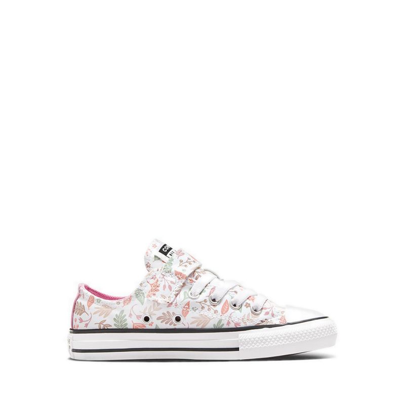 CTAS 1V Girl's Sneakers - White/Lotus Pink
