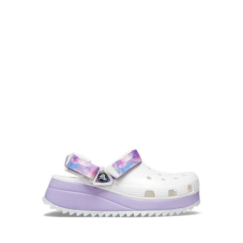 Classic Hiker Dream Unisex Clog - White/Lavender