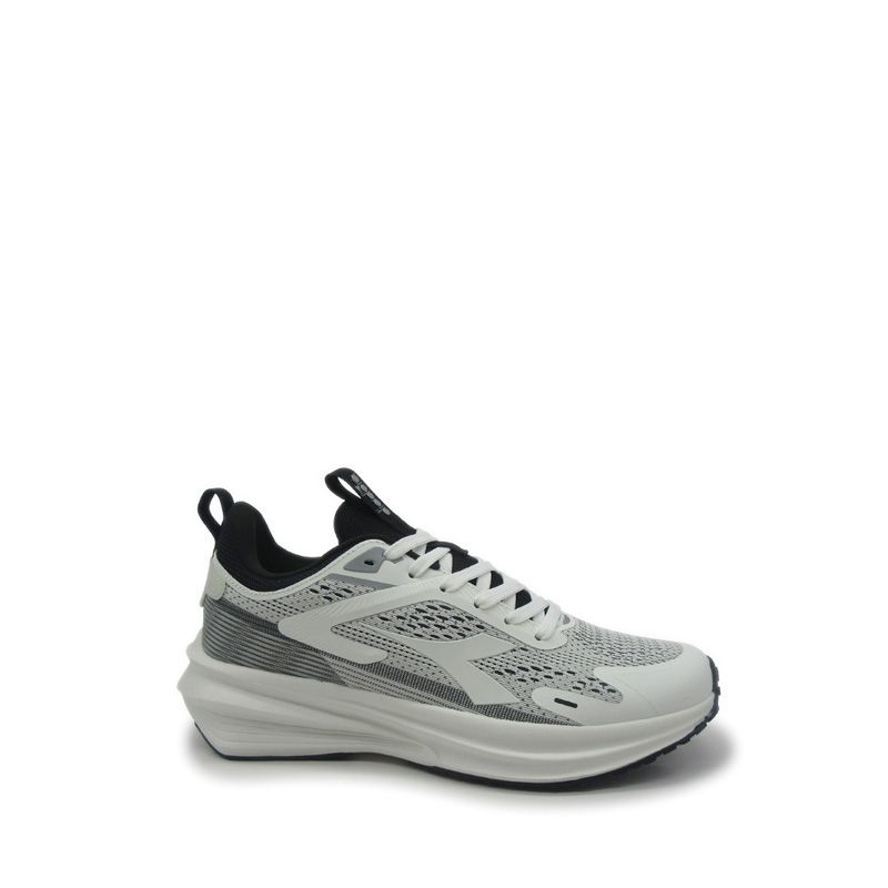 HUSTLE MEN'S RUNNING SHOES - WHITE