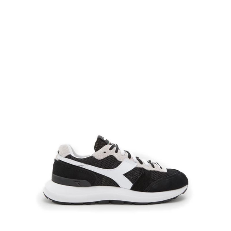 Kmaro 42 Suede Mesh Men's Casual Shoes - Black